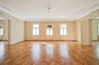Wohnung mieten in Schleifmühlgasse, 1040 Wien, Stilaltbauwohnung mit 45m² Wohnsalon | Nähe Naschmarkt und 1. Bezirk | unbefristet | sehr hell im 4. Liftstock