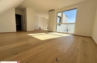Maisonette kaufen in Kirschenallee, 1220 Wien, ERSTBEZUG | Gemütliche Dachgeschoss-Maisonette mit beeindruckender Terrasse | Nächst der Lobau