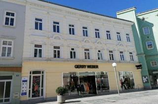 Wohnung mieten in Stelzhamerplatz 20, 4910 Ried im Innkreis, Heimelige 1-Zimmer-Wohnung mit möblierter Küche im Stadtzentrum von Ried