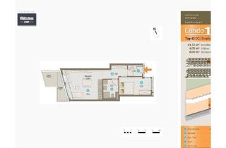 Wohnung mieten in Rudolf-Simon-Gasse, 1110 Wien, Moderne 1,5-Zimmer Neubauwohnung mit Balkon in Wien