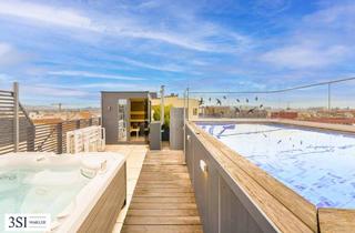 Penthouse kaufen in Trappelgasse, 1040 Wien, Lichtdurchflutetes Luxus-Penthouse mit Infinity-Pool und Panoramasicht!