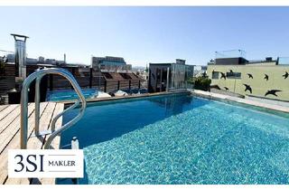Penthouse kaufen in Trappelgasse, 1040 Wien, Lichtdurchflutetes Luxus-Penthouse mit Infinity-Pool und Panoramasicht!