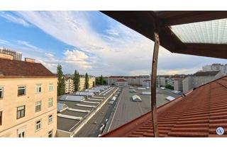 Maisonette kaufen in 1200 Wien, Baubewilligter Rohdachboden mit tollem Fernblick - 10 Gehminuten nach Spittelau!