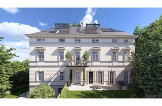 Wohnung kaufen in Vinzenz-Heß-Gasse 14, 1130 Wien, RESIDIEREN WIE IM SCHLOSS | 5 Zimmer Stilaltbauwohnung mit ca. 4,30m Raumhöhe | ca. 11m² Balkon geplant & Parkplatz | sanierungsbedürftig