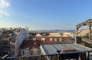 Maisonette kaufen in Brunnenmarkt, 1160 Wien, Terrasse mit Fernblick I Dachgeschoss - Erstbezug nach Sanierung I Direkt am Yppenplatz & Brunnenmarkt I U-bahn Nähe