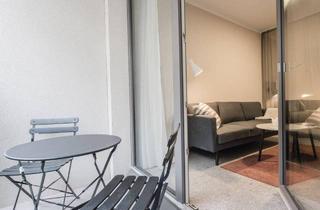 Wohnung mieten in Favoritenstraße 91, 1100 Wien, Pauschalmiete I JONN-Y möbliertes Apartment mit Balkon, inkl. Gym, Sauna, Dachterrasse, Community Area, Internet etc.! 7 Min. zum Stephansplatz!