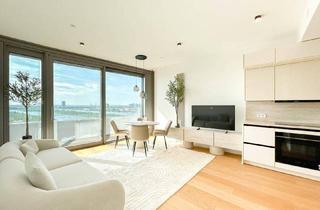 Wohnung mieten in Wagramer Straße, 1220 Wien, Hochwertig ausgestattete Wohnung in den Danube Flats - Pool, Concierge & weitere Annehmlichkeiten