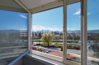 Wohnung kaufen in 6850 Dornbirn, Verglaster Balkon mit herrlichem Ausblick auf die Ach