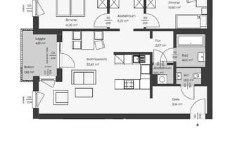 Wohnung kaufen in Felix Iribauer-Straße, 3200 Ober-Grafendorf, ***NOCH VIELE GRUNDRISSE ZUR AUSWAHL- moderne 3-Zimmer-NEUBAUWOHNUNG mit Loggia - leistbarer Neubau Nähe St.Pölten / Wohnpark Ober-Grafendorf - ökologisch, hochmodern, ausgezeichnet ***