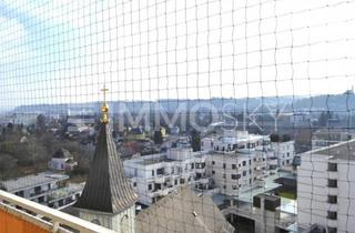 Wohnung kaufen in 4600 Wels, Hier liegt Ihnen die Stadt zu Füßen - herrlicher Blick über Wels!