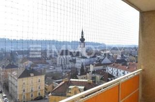 Wohnung kaufen in 4600 Wels, Wohnen über den Dächern von Wels!!! 2 Zimmer - Loggia - Keller
