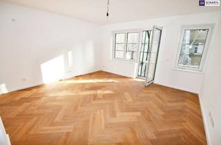 Wohnung kaufen in Kutschkermarkt, 1180 Wien, Lauschige Gartenwohnung! Terrasse und Garten im Innenhof + Traumhaft sanierte Altbauwohnung + TOP Raumaufteilung + Rundum saniertes Haus!