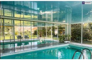 Villen zu kaufen in 2230 Gänserndorf, Traumhafter Bungalow ++ Villa mit Indoor-Pool ++ Weinkeller ++ Wunderschöner Gepflegter Garten ++ Perfekte Lage in Gänserndorf ++ Beeindruckende Architektur ++ Vielseitige Nutzungsmöglichkeiten ++
