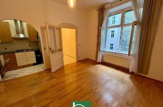 Wohnung kaufen in Neubaugasse, 1070 Wien, GEBRAUCHTE WOHNUNG BEI DER ECKE NEUBAUGASSE! HOFRUHELAGE! SCHÖNES ALTBAUHAUS! SEHR ZENTRAL! Für Eigennutzer aber auch Anleger.