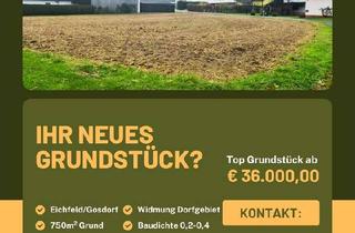 Grundstück zu kaufen in 8480 Mureck, Grundstücke in Eichfeld/Gosdorf zu kaufen + Wirtschafsgebäude vorhanden (Provisionsfrei)