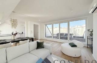 Maisonette kaufen in Liechtensteinpark, 1090 Wien, Provisionsfrei für den Käufer! Fernblick über Wien - Das Penthouse im 9. mit 60m² Terrassen und Garagenplatz!