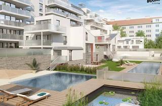 Wohnung kaufen in Am Wasserpark, 1210 Wien, Terrassenwohnung am Wasserpark // 2-Zimmer mit Pool & Gartennutzung – Ihr Wohntraum!