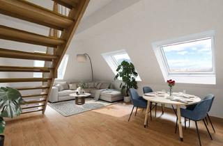Wohnung kaufen in Hervicusgasse, 1120 Wien, Traumhafte 3-Zimmer Dachgeschosswohnung mit großzügiger Dachterrasse - inkl. Möglichkeit zur freien Gestaltung!