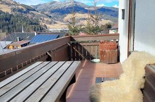 Wohnung kaufen in Kirchberg, 5602 Wagrain Markt, 5602 Wagrain/ Toplage: sonnige 2 Zimmer Wohnung mit Balkon/Bergblick und retro-Charme!