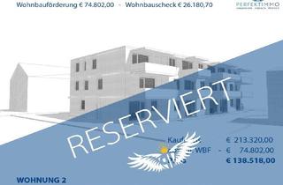 Wohnung kaufen in 6425 Haiming, „Wohnen mit Aussicht auf die Geierwand“ - Wohnbaugeförderte Neubauwohnung W 2 *RESERVIERT*