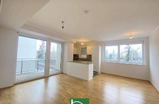 Wohnung mieten in 2320 Schwechat, Hochwertige 3-Zimmer Wohnung mit Weitblick-Balkon und privater Dachterrasse! Wohnen im Mautner-Markhof nahe S-Bahn und Zentrum - JETZT ANFRAGEN