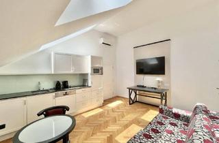 Wohnung mieten in Kärntner Straße, 1010 Wien, DG- Single 2 Zimmer Apartment vollmöbliert - nähe Kärntner Straße