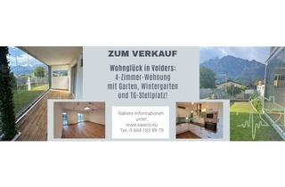 Wohnung kaufen in 6111 Volders, Wohnglück in Volders: 4-Zimmer-Wohnung mit Garten, Wintergarten und TG-Stellplatz!