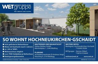 Wohnung mieten in Am Sonnenhang 4/1, 2852 Hochneukirchen, schönes Reihenhaus mit Eigengarten mit Kaufoption | RH 1