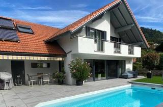 Einfamilienhaus kaufen in 6912 Hörbranz, Modernisiertes Haus in Top-Zustand mit Seesicht, Pool, stilvoll gestaltetem Garten und Wellness-Sauna im Badezimmer