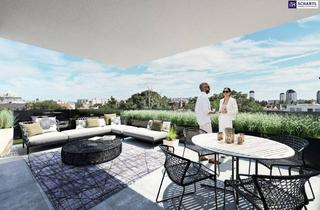 Wohnung kaufen in Hetzendorfer Straße, 1120 Wien, TOP Neubauprojekt! Ab ins Dachgeschoss mit Riesen-Terrasse + Beste Anbindung und Infrastruktur + Garagenplatz optional! Jetzt Vorteile zum Projektstart sichern!