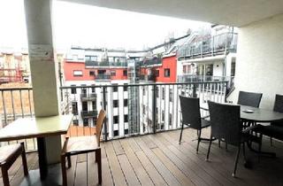 Penthouse mieten in 1070 Wien, Ideal gelegene Praxis/ Beratungsraum - barrierefrei - mit riesiger Innenhof- Terrasse