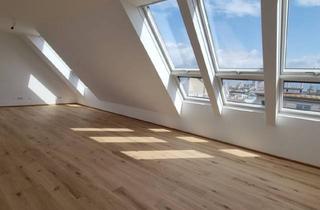 Wohnung mieten in 1020 Wien, Dachgeschoßwohnung, 3 Schlafzimmer und 32m² Terrasse