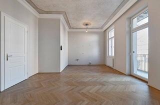 Wohnung kaufen in Schönbrunner Straße, 1050 Wien, Sanierte Altbauwohnung mit Balkon und zwei Schlafzimmern