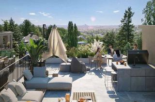 Penthouse kaufen in Werfelstraße, 1170 Wien, Dacherstbezug mit spektakulärem Wienblick, Terrassen & Dachterrasse in "WOLKE sieben"