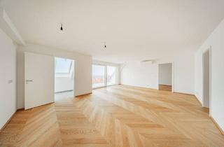 Wohnung kaufen in Stock Im Weg, 1130 Wien, "STOCK IM WEG" - DACHERSTBEZUG - 5 Zimmer mit Balkon, Fernblick, Fitness & Garage