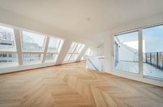 Maisonette kaufen in Josef-Kraft-Weg, 1130 Wien, STOCK IM WEG - Sonnenaufgänge inklusive: Moderne Maisonette mit 2 Terrassen & Wienblick