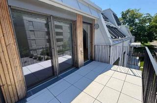 Wohnung kaufen in Josef-Kraft-Weg, 1130 Wien, STOCK IM WEG - Dacherstbezug mit Balkon, Fitness & Garage