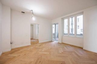 Wohnung kaufen in 1100 Wien, ++NEU++ Sanierte 2-Zimmer ALTBAUWOHNUNG mit Balkon! gänzlich im Innenhof!