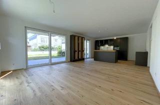 Wohnung kaufen in Mühlweg, 1210 Wien, Gartenliebhaber aufgepasst: Perfekt geschnittene 4-Zimmer Neubauwohnung mit sonnigem Eigengarten und gemütlicher Terrasse! Hier lässt sich´s leben!