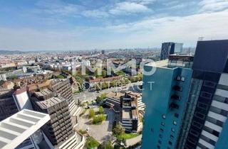 Wohnung kaufen in 1100 Wien, Traumhafte Aussicht vom 29.Stock von Ihrer Loggia am Wienerberg