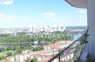 Wohnung mieten in Donau, 1220 Wien, Luxuriös und exklusiv! Sauna, Pool, Fitness. Großer Balkon mit WeitblickProvisionsfrei
