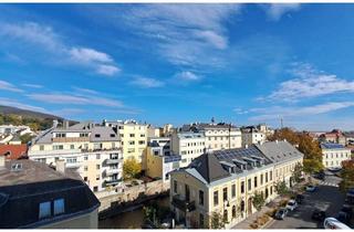Wohnung kaufen in 2500 Baden, Perfekte Aussicht in zentraler Lage in Baden bei Wien - 2-ZI-WG mit Balkon