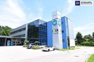 Büro zu mieten in 8075 Hart bei Graz, Ihr neuer Firmenstandort! Geräumige Büro- und Geschäftsräumlichkeiten in Laßnitzhöhe auf 425 m² mit erstklassiger Ausstattung: KFZ-Abstellplätzen, E-Ladestationen und Klimaanlage ? Perfekt für Ihr Unternehmen!