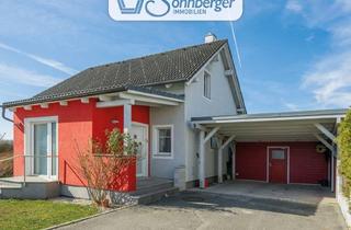 Einfamilienhaus kaufen in 4482 Ennsdorf, ENNSPANORAMA - modernes Einfamilienhaus mit Garten, Pool und Carport in Ennsdorf