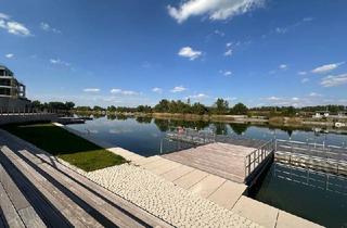 Wohnung mieten in Donau, 1190 Wien, THE SHORE 50m² Gartenwohnung mit Terrasse - Wohnen am Wasser - Badesteg, Sauna, Fitness, Concierge 1190 Wien