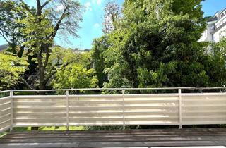 Wohnung mieten in Frankenberggasse, 1040 Wien, Auserlesenes, ruhiges Apartment mit Terrasse und mit Blick in palaisartigen Garten / Exquisite apartment with terrace and view of the palatial garden
