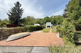 Haus kaufen in 7033 Pöttsching, NEUWERTIGES Haus am Pöttschinger See - Direkter Seezugang - BJ 2022 - ca. 574m² Pachtgrund - ca. 198m² NFL - 4 Zimmer - 2 Bäder - Balkon und Terrasse - neuwertige Einbauküche - große Doppelgarage