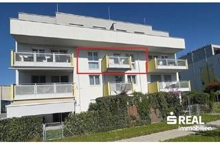 Wohnung kaufen in 4650 Lambach, Neuwertige 2-Zimmer-Wohnung mit Balkon und Tiefgaragenplatz - voll möbliert!