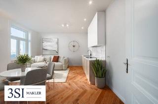 Wohnung kaufen in Siebenbrunnengasse, 1050 Wien, Nachhaltig mit Charme - Eleganter Altbauflair mit südwestseitiger Loggia bei zukünftiger U2