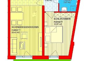 Wohnung mieten in Neugasse, 8045 Graz, Moderne 2-Zimmer-Neubauwohnung mit Balkon und Tiefgarage bei Mur-Radweg/Andritz - Neugasse